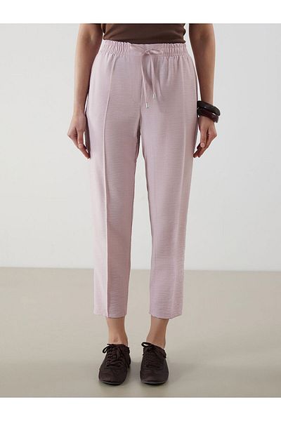 LC Waikiki New Season Elastic Waist Carrot Cut Women's Trousers - S5Fu64Z8