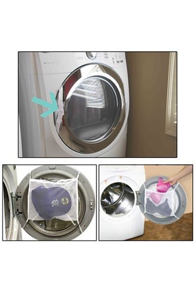 Aksoy Dizayn Sensitive Laundry - Shoe Washing Net with Cover Tie 35 X 20 cm ( 305305 )
