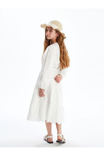 LC Waikiki New Season Girls Straw Hat - S5G958Z4