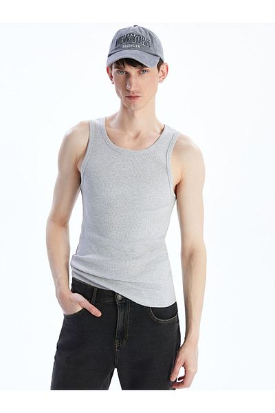 LC Waikiki New Season Crew Neck Men's Sleeveless T-Shirt - S5Pe44Z8