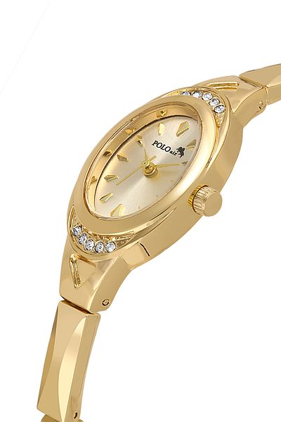 Polo Air Vintage Women's Wristwatch Gold Color Pl-1542B1X