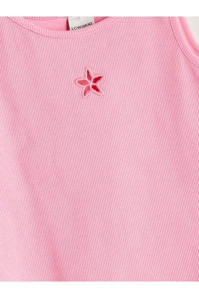 LC Waikiki New Season Crew Neck Girls Crop Undershirt - S5Ei72Z4