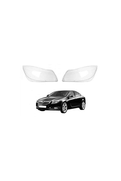 AUTOREY Set of 2 headlight lenses for Opel Insignia A Facelift (2014 - 2017) - HK011