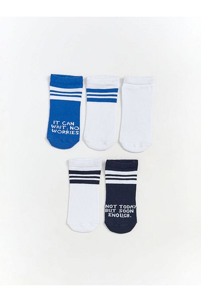 LC Waikiki Mixed Patterned Boy's Booties Socks 5-Piece