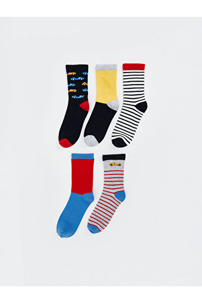 LC Waikiki Embroidered Boys' Socks from Uzg Store for Style Enthusiasts, Pack...