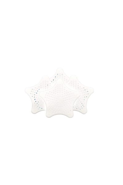 eymenx Enxinyi sink/shower filter set of 4, silicone, white, 13 x 13 cm
