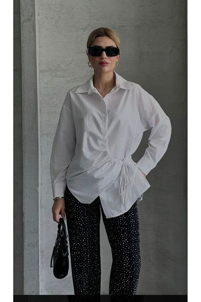 Ekim Store Drawstring Tie Shirt