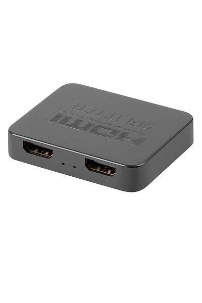 Lanberg Lanberg 42430 video splitter, one HDMI input and 2 HDMI output ports 4K, 3D