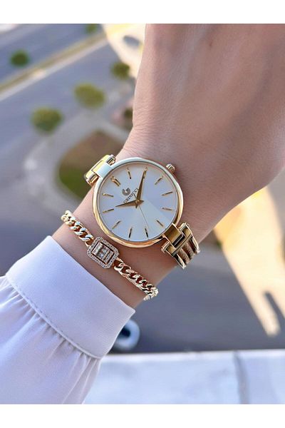 Revello By Revello Grinicci Elite Design 2 Years Warranty 5 Atm Water Resistant Women Wristwatch Grc.101.M4