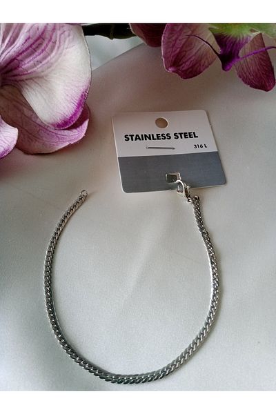 Pervin Ablacım Steel Thin Fish Sartie Men's Bracelet