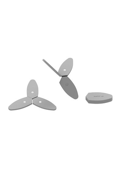 Berghoff Leo Balance Moonmist Foldable Magnetic Silicone Trivet