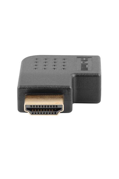 Lanberg Lanberg 42742 adapter, HDMI male to HDMI female, 90 degree angle left