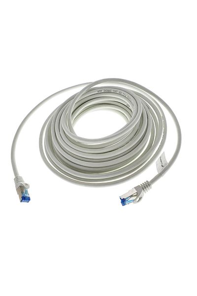 Lanberg Shielded S / FTP cable, Lanberg 42720, cat 6A, 2xRJ45 plug, length 10 m, AWG 26, 500 MHz, LSZH