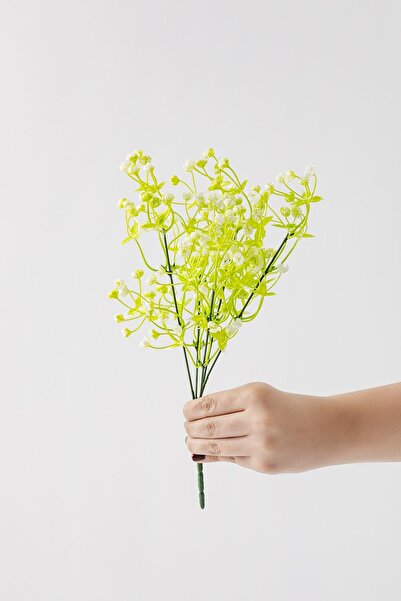 Güleç Yapay Çiçek حزام سيبسو صناعي كريمي 35 سم 5 فروع