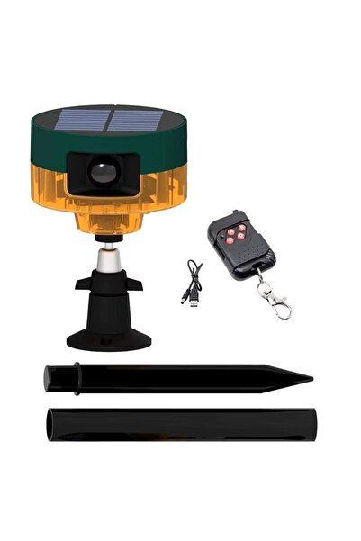 Powermaster PM-26947 DC 5V Sesli Hayvan Kovucu Solar Alarm Cihazı