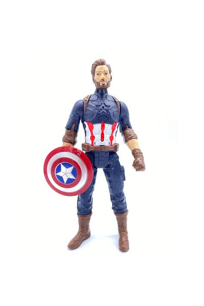 OEM Captain America figure with sounds and lights for children, 30 cm