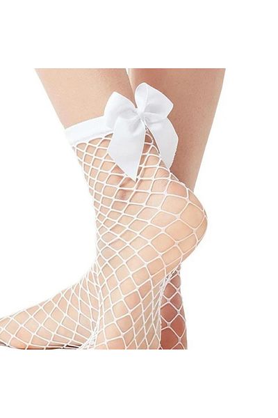 Bolero Accessories Mesh Socks-White- 2-Piece