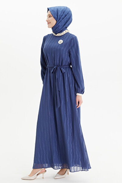 Setrms Çıkarılabilir Broşlu Elbise