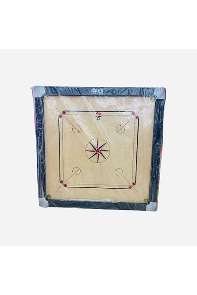 rexa Carrom Board Game with Smooth Surface for 2 to 4 Players