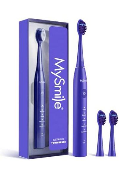 mysmile DY156 Electric Toothbrush for Adults, Rechargeable Sonic Battery Toothbrush Portable