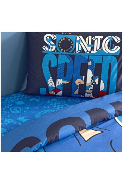 Taç Taç Licensed Super Sonic Classic Single Personal Duvet Cover Set