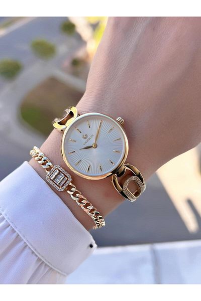 Revello By Grinicci Elite Design 2 Years Warranty 5 Atm Water Resistant Women's Wristwatch Grc.101.M5