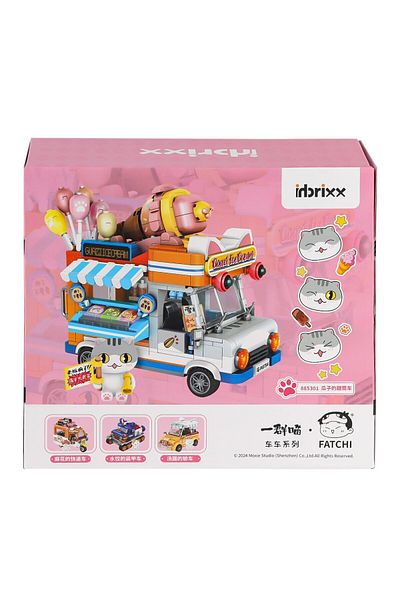 Vagon P885301 Panlos Cone Car 723 Piece Block Set - Life