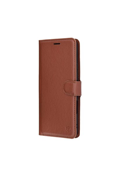 SKYDDAR INNOVATION Θήκη για Honor 400 Lite, Δερμάτινη Θήκη, Τύπος Βιβλίου, με Εσωτερική Θήκη, Καφέ, σετ αυτοκόλλητων