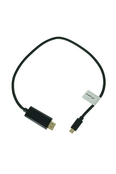 Lanberg USB-C male to HDMI male adapter cable, USB 3.2 gen.2, HDMI 2.0, Lanberg 43675, FHD-144Hz, 4K-60Hz