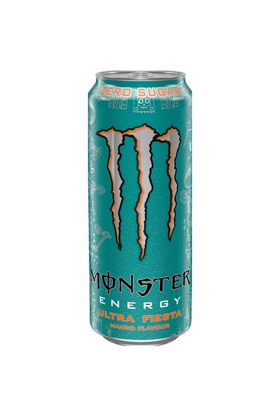 MONSTER Energy Ultra Fiesta Mango Zero Sugar, Bautura Energizanta 500 ml