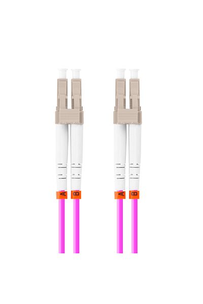 Lanberg Fiber optic network cable with length 10 m and LC/UPC-LC/UPC connectors, Lanberg Z32334, MM, DUPLEX 3.0MM