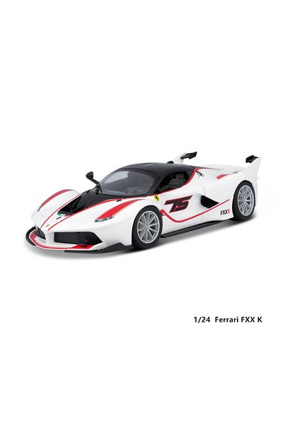 BBURAGO FXX K-75 Bburago 1:24 Ferrari 499P LMH FORMULA RACING 488 250GTO FXXK 458 Alloy Luxury Vehicle Diec