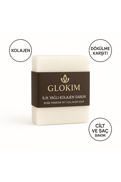 GLOKİM Collage Collagen Soap - Anti-Aging Collagen Collagen Soap