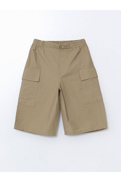 LC Waikiki New Season Elastic Waist Boys Cargo Sort - S5Go88Z4
