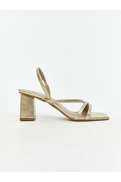 LC Waikiki Pantofi cu toc pentru femei LCW STEPS Sari Square Toe