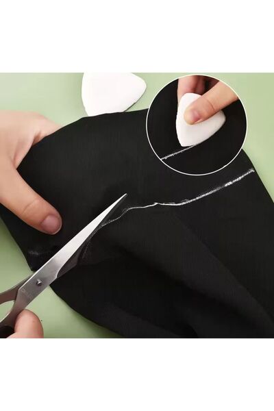 OZN AKSESUAR Terzi Çizgi Sabunu, Terzi Çizgi Taşı, Buharla Silinen Terzi Taşı, Kolay Silinen Taş (10 Adet Beyaz)