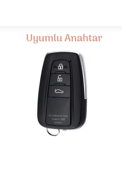 emii auto spare parts Toyota Corolla Old Case Key Case Cover Cream Gold Keyless Start