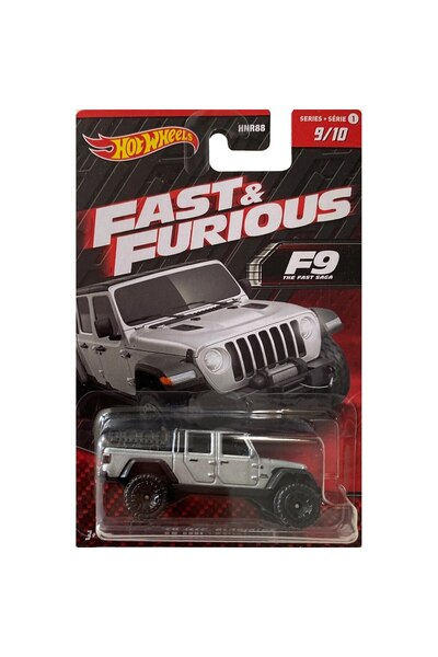 mattel Hot Wheels '20 Jeep Gladiator, Fast & Furious Collection