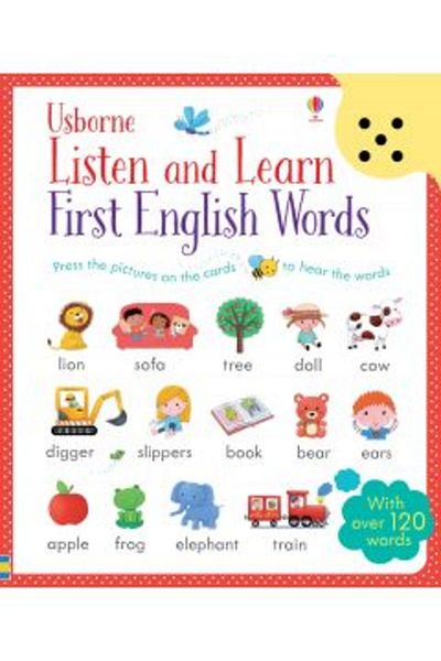 Usborne Ascultă și învață primele cuvinte în limba engleză