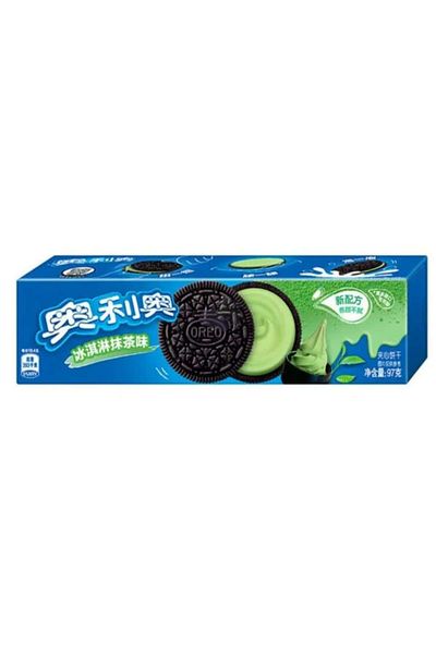 Oreo Biscuits, Green Tea Ice Cream Flavor, 97g