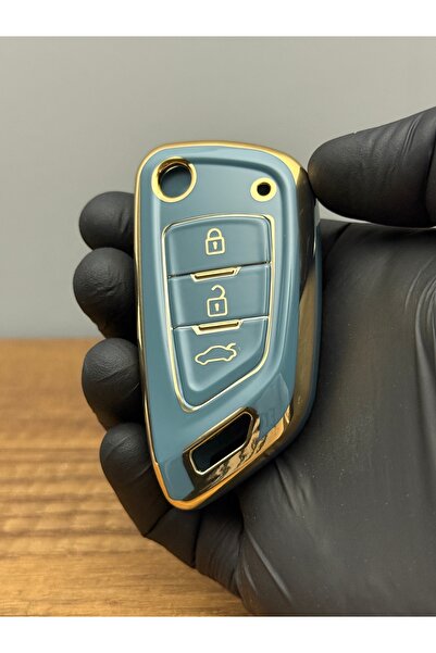 Mavi Keys Husă Nano de protecție pentru chei din silicon cu 3 butoane compati...