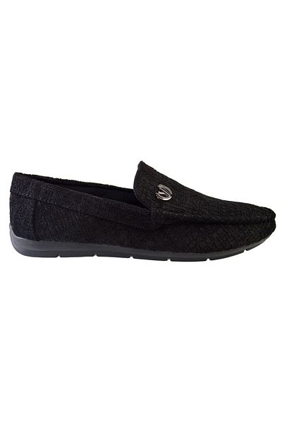 THEICONIC Men's loafers, Black, made of textile material