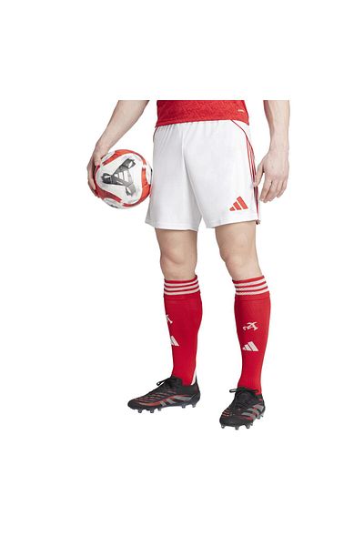adidas JI9515-E adidas Arsenal 25-26 Home ανδρικό σορτς και λευκό κάπρι