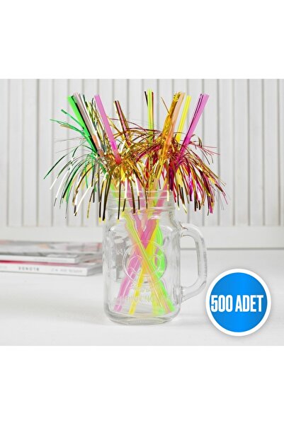 sinisgroupelektronik Tek Kullanımlık Palmiye Pipet 500 Adet/paket Parti Kokte...