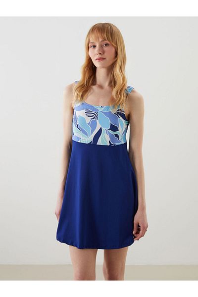 LC Waikiki Costum de baie pentru femei cu model cu decolteu în U de sezon nou - S59454Z8