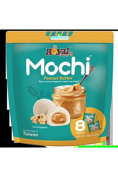Royal Family Mochi Peanut Butter, 120g