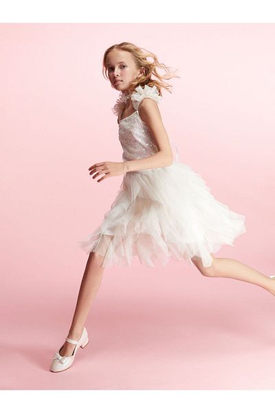 LC Waikiki New Season Bow Detailed Girls' Ballerinas - S60160Z4