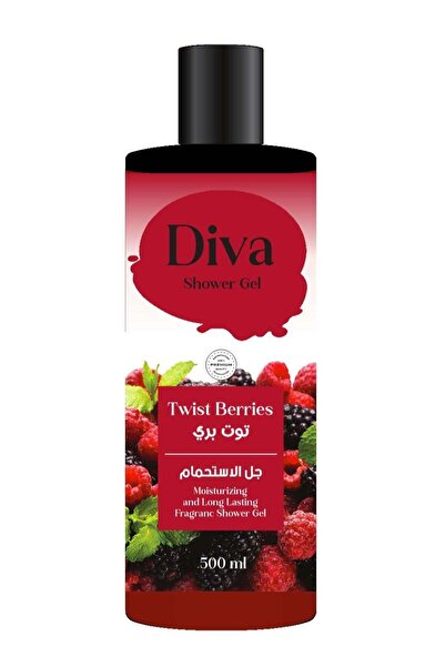DİVA ديفا شاور جل بالتوت البري 500 مل