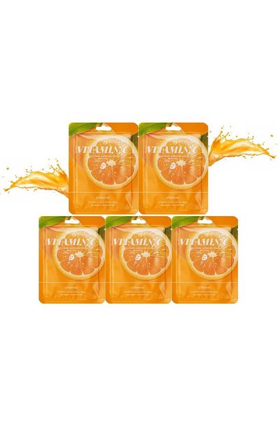 Kormesic Vitamin C Whitening and Brightening Mask, 25ml (5 pieces)