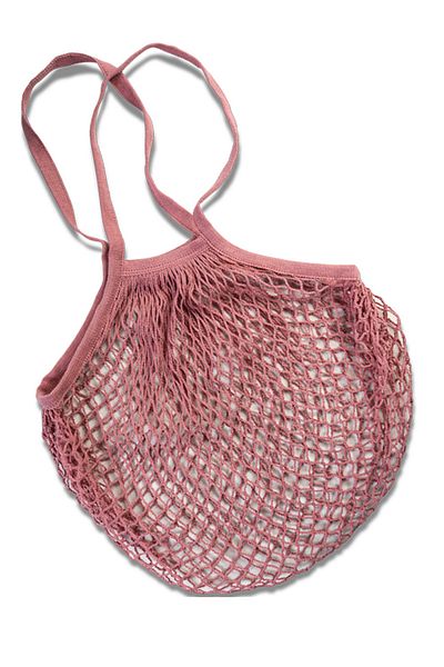 Punta shopping bag, F10396, 38 x 32 cm, mesh type, Pink